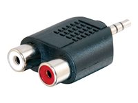 C2G - Audio-adapter - RCA (hona) till stereo mini jack (hane) 80471