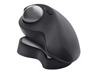 Logitech MX ERGO - Styrkula - optisk - 8 knappar - trådlös - Bluetooth, 2.4 GHz - trådlös USB-mottagare 910-005179