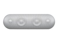 Beats Pill+ - Högtalare - för bärbar användning - trådlös - Bluetooth - 2-vägs - vit - för 10.2-inch iPad; 10.5-inch iPad Air; iPad mini 5; iPhone 11, XR, XS, XS Max ML4P2ZM/B
