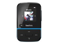 SanDisk Clip Sport Go - Digital spelare - 32 GB - blå SDMX30-032G-G46B