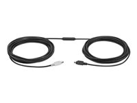 Logitech GROUP - Förlängningskabel till kamera - PS/2 (hane) till PS/2 (hane) - 10 m 939-001487