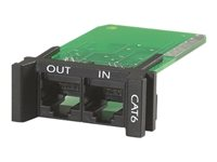 APC ProtectNet Surge Module for CAT6 or CAT5/5e Network Line - Överspänningsskydd (insticksmodul) - svart PNETR6