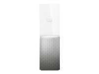 WD My Cloud Home WDBVXC0030HWT - Personlig molnlagringsenhet - 3 TB - HDD 3 TB x 1 - RAM 1 GB - Gigabit Ethernet WDBVXC0030HWT-EESN