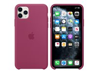 Apple - Baksidesskydd för mobiltelefon - silikon - granatäpple - för iPhone 11 Pro Max MXM82ZM/A
