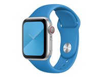 Apple 40mm Sport Band - Klockrem för smart klocka - Vanlig storlek - surfblå - för Watch (38 mm, 40 mm) MXNV2ZM/A