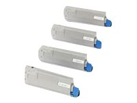 OKI - Cyan - original - tonerkassett - för C5550 MFP, 5800dn, 5800Ldn, 5800n, 5900cdtn, 5900dn, 5900dtn, 5900n 43324423