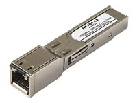 NETGEAR ProSafe AGM734 - SFP-sändar/mottagarmodul (mini-GBIC) - GigE - 1000Base-T - RJ-45 AGM734-10000S