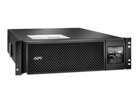 APC Smart-UPS SRT 5000VA RM - UPS (rackmonterbar/extern) - AC 208/230 V - 4500 Watt - 5000 VA - Ethernet 10/100, USB - 3U - svart - för P/N: AR3105W, AR3140G, AR3155W, AR3305W, AR3340G, AR3355W, AR4038IX432, NBWL0356A SRT5KRMXLW-HW