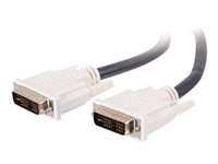 C2G - DVI-kabel - enkel länk - DVI-I (hane) till DVI-I (hane) - 3 m 81201