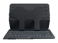 Logitech Universal - Tangentbord och foliefodral - trådlös - Bluetooth 3.0 - QWERTY - brittisk 920-008341