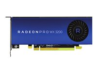 AMD Radeon Pro WX 3200 - Kundsats - grafikkort - Radeon Pro WX 3200 - 4 GB - 2 x Mini DisplayPort, DisplayPort - för Dell 3431 490-BFQS