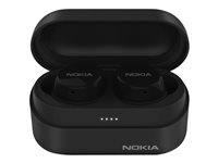 Nokia Power Earbuds Lite BH-405 - True wireless-hörlurar med mikrofon - inuti örat - Bluetooth - träkol 8P00000106