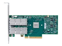 Mellanox ConnectX-3 EN MCX314A-BCCT - Nätverksadapter - PCIe 3.0 x8 - 40Gb Ethernet / 56Gb Ethernet QSFP x 2 MCX314A-BCCT