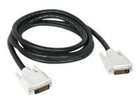 C2G - DVI-kabel - dubbel länk - DVI-D (hane) till DVI-D (hane) - 2 m 81189