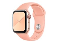 Apple 40mm Sport Band - Klockrem för smart klocka - Vanlig storlek - grapefrukt - för Watch (38 mm, 40 mm) MXNU2ZM/A