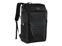 Dell Gaming Backpack 17 - Ryggsäck för bärbar dator - 17" - svart med reflekterande frontpanel i regnbågens alla färger - för Inspiron 3793, 7591 2, 7791 2-in-1; Vostro 34XX, 35XX, 5490; XPS 13 7390, 13 9310 DELL-GMBP1720M