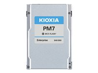 KIOXIA PM7-V Series KPM7XVUG12T8 - SSD - Enterprise, Mixed Use - 12800 GB - SIE (Sanitize Instant Erase) - inbyggd - 2.5" - SAS 24Gb/s KPM7XVUG12T8