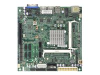SUPERMICRO X10SBA-L - Moderkort - mini ITX - Intel Celeron J1900 - USB 3.0 - 2 x Gigabit LAN - inbyggda grafiken - HD Audio MBD-X10SBA-L-O