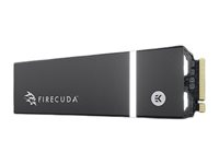 Seagate FireCuda 540 ZP2000GM3A014 - SSD - 2 TB - inbyggd - M.2 2280 - PCI Express 5.0 x4 (NVMe) - integrerad kylfläns - med 3 års Seagate Rescue Data Recovery ZP2000GM3A014