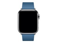 Apple 40mm Modern Buckle - Klockrem för smart klocka - Medium - Cape Cod-blå - för Watch (38 mm, 40 mm) MTQM2ZM/A