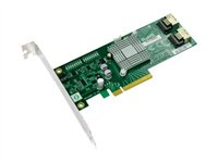 Supermicro Add-on Card AOC-SAS2LP-MV8 - Kontrollerkort - 8 Kanal - SAS 6Gb/s låg profil - 600 MBps - RAID JBOD - PCIe 2.0 x8 AOC-SAS2LP-MV8