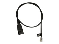Jabra - Headset-kabel - RJ-11 (hane) till Snabburkoppling (hane) 8800-00-37