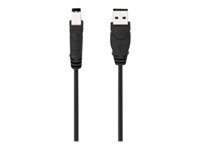 Belkin 6ft USB A/B Device Cable - USB-kabel - USB (hane) till USB typ B (hane) - USB 2.0 - 1.8 m - formpressad - B2B F3U133B06