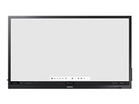 Samsung QB75N-W - 75" Diagonal klass QBN Series LED-skärm - interaktiv - med pekskärm - Tizen OS 3.0 - 4K UHD (2160p) 3840 x 2160 - New Edge Backlight - svart LH75QBNWLGC/EN