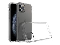 Screenor Hybrid - Baksidesskydd för mobiltelefon - transparent - för Apple iPhone 12, 12 Pro 25532