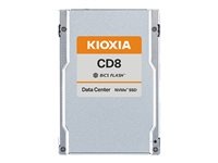 KIOXIA CD8-V Series KCD81VUG12T8 - SSD - Datacenter, blandad användning - 12800 GB - inbyggd - 2.5" - PCIe 4.0 x4 (NVMe) KCD81VUG12T8
