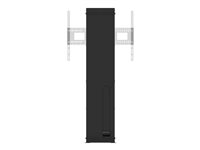 Vision VFM-F40FRAME - Monteringskomponent (stång, 4 väggkonsoler) - motoriserad - stål - pulverlackerad matt svart - skärmstorlek: 55"-100" VFM-F40FRAME
