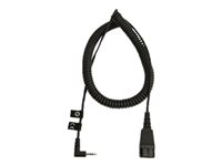 Jabra - Headset-kabel - mikrojack (hane) till Snabburkoppling (hane) - 2 m 8800-01-46