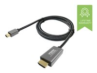 VISION Professional Premium - Videokabel - Mini DisplayPort (hane) till HDMI (hane) - 2 m - svart, vit - stöd för 4K TC 2MMDPHDMI/HQ