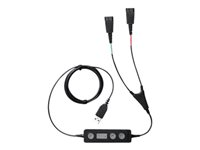 Jabra LINK 265 - Headset-adapter - USB (hane) till Snabburkoppling 265-09