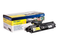 Brother TN326Y - Gul - original - tonerkassett - för Brother DCP-L8400, DCP-L8450, HL-L8250, HL-L8350, MFC-L8650, MFC-L8850 TN326Y