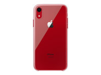 Apple - Baksidesskydd för mobiltelefon - polykarbonat, termoplastisk polyuretan (TPU) - klar - för iPhone Xr MRW62ZM/A