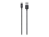 Belkin MIXIT - USB-kabel - mikro-USB typ B (hane) till USB (hane) - 1.22 m - svart F2CU021BT04-BLK