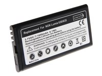 Insmat - Batteri - Li-Ion - 1650 mAh - för Nokia Lumia 630, 635 106-9473