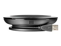 HP UC Speaker phone - VoIP stationär högtalartelefon - Bluetooth - trådlös, kabelansluten - för HP 245 G7, 34X G5; EliteDesk 705 G5; ProBook 430 G7, 440 G7, 450 G7; ZBook 15 G6, 17 G6 4VW02AA#ABB