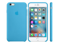 Apple - Baksidesskydd för mobiltelefon - silikon - blå - för iPhone 6 Plus, 6s Plus MKXP2ZM/A