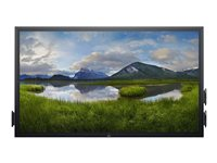 Dell C7520QT - 75" Diagonal Class (74.52" visbar) LED-skärm - interaktiv - med pekskärm (multitouch) - 4K UHD (2160p) 3840 x 2160 - med 3 års Advance Exchange C7520QT