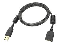 Vision Professional Premium Braided - USB-förlängningskabel - USB (hane) till USB (hona) - USB 2.0 - 2 m - braided TC 2MUSBEXT/HQ