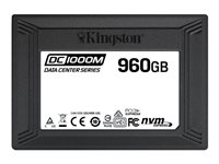 Kingston Data Center DC10000M - Solid state drive - 960 GB - inbyggd - 2.5" - U.2 PCIe 3.0 x4 (NVMe) SEDC1000M/960G
