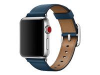 Apple 38mm Classic Buckle - Klockrem för smart klocka - 130 - 195 mm - kosmosblå - för Watch (38 mm, 40 mm) MQV02ZM/A