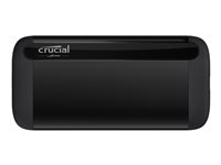 Crucial X8 - Solid state drive - 500 GB - extern (portabel) - USB 3.1 Gen 2 (USB-C kontakt) CT500X8SSD9
