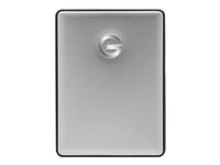 G-Technology G-DRIVE mobile USB-C GDMUCWW10001AHBV2 - Hårddisk - 1 TB - extern (portabel) - 2.5" - USB 3.1 Gen 1 (USB-C kontakt) - 5400 rpm - rymdgrå 0G10265-1