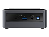 Intel Next Unit of Computing Kit 10 Performance - NUC10i7FNHJA - mini-PC - Core i7 10710U 1.1 GHz - 8 GB - HDD 1 TB BXNUC10I7FNHJA2