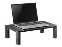 Vision Desk Riser - Ställ - för Bildskärm - MDF, gummifötter, plastben - svart - skrivbord VFM-DR