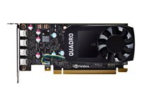 NVIDIA Quadro P620 DVI - Grafikkort - Quadro P620 - 2 GB GDDR5 - PCIe 3.0 x16 låg profil - 4 x Mini DisplayPort - detaljhandel VCQP620DVI-PB