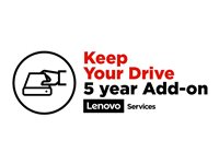 Lenovo Keep Your Drive Add On - Utökat serviceavtal (för stationära datorer) - 5 år - för S200z; S400z; S500z; ThinkCentre M700z; M73z; M800z; M810z; M820z AIO; ThinkSmart Hub 500 5PS0K26214
